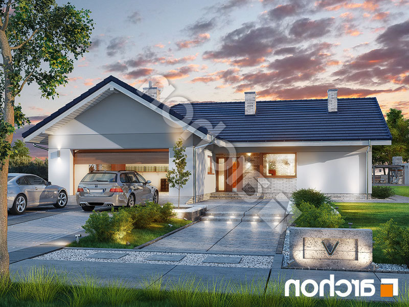 Nowoczesny Projekt Dom W Lonicerach G2t