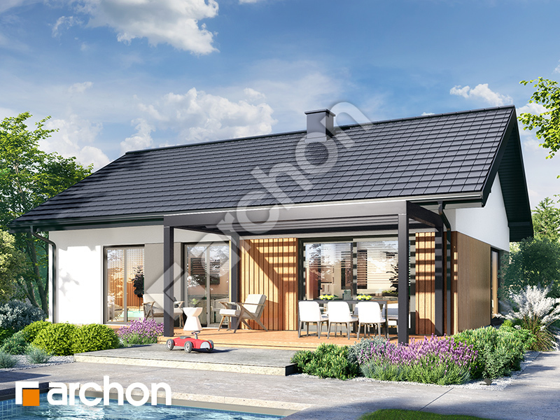 Dom w batawii 2 (E) - wizualizacja 2