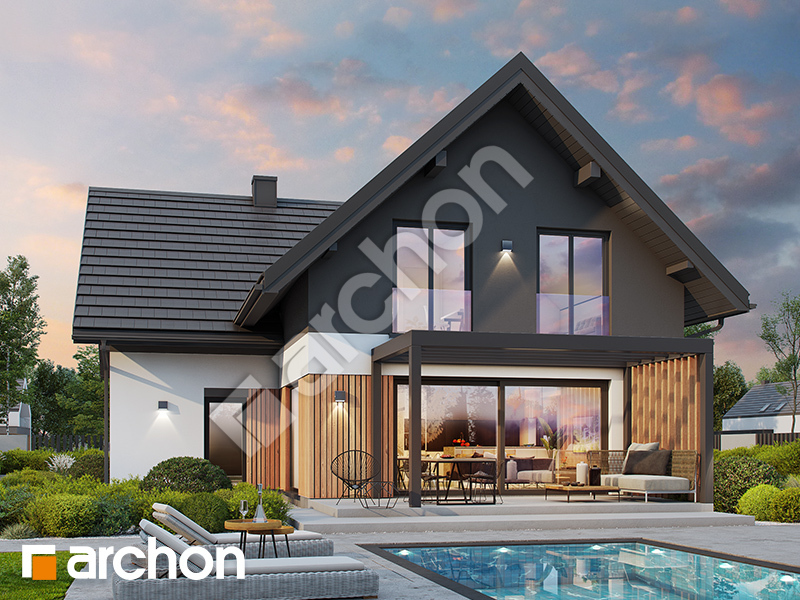 Dom w ignamach (GE) - wizualizacja 2