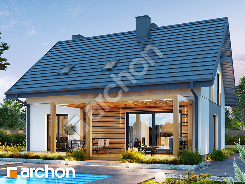 Dom w lucernie 21 - wizualizacja 2