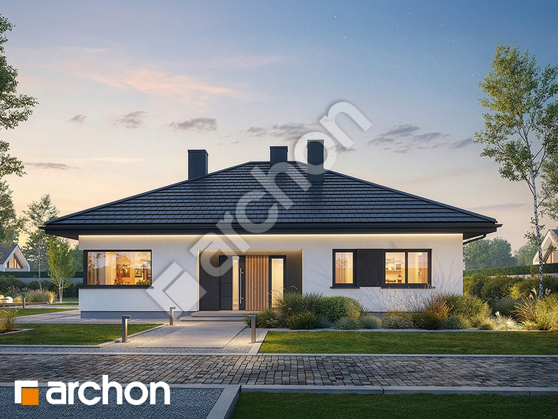 Dom w przebiśniegach 29 - wizualizacja 1