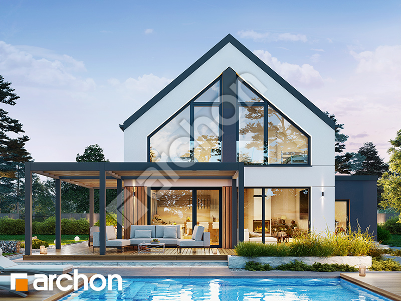 Dom w proteach (GE) - wizualizacja 1