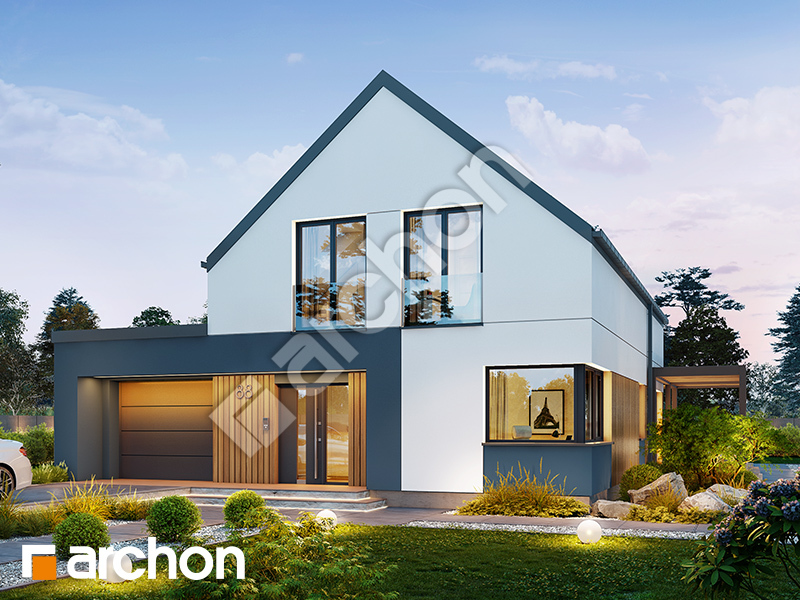 Dom w proteach (GE) - wizualizacja 2