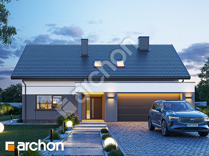 Dom w arganiach (G2E) - wizualizacja 1