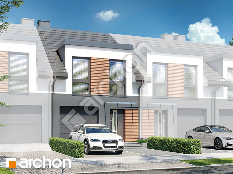 Dom w riveach 16 (GS) ver.2 - wizualizacja 1