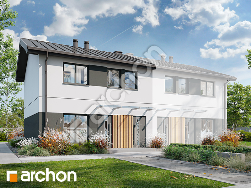 Dom w halezjach 10 (R2BE) - wizualizacja 1