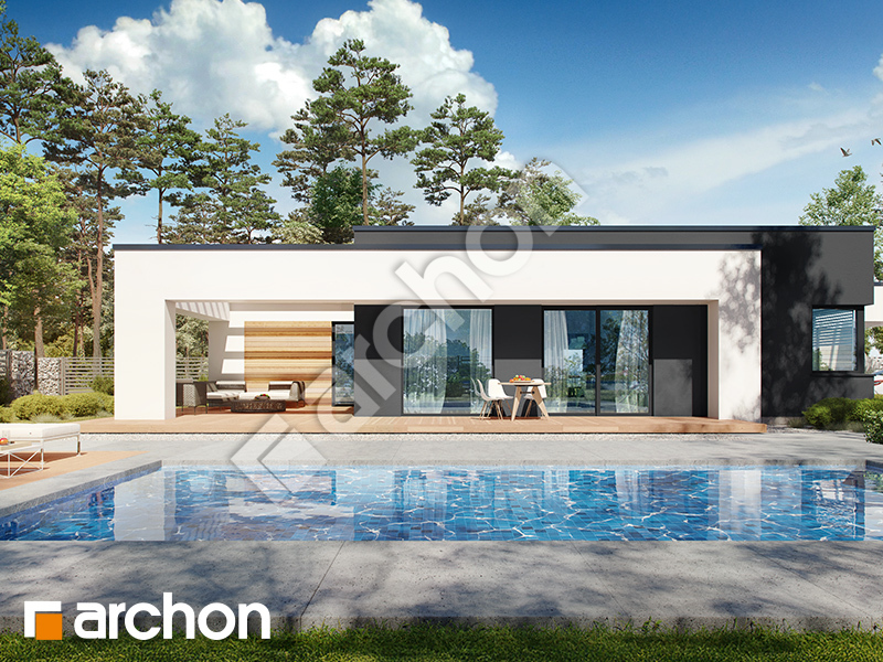 Dom w renklodach 39 (G2E) - wizualizacja 2