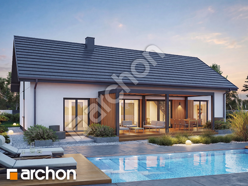 Dom w kotewkach 4 (G2E) - wizualizacja 2