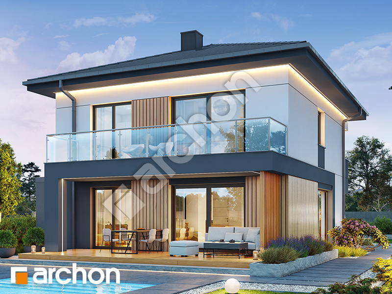 Willa Gracja (E) - wizualizacja 2