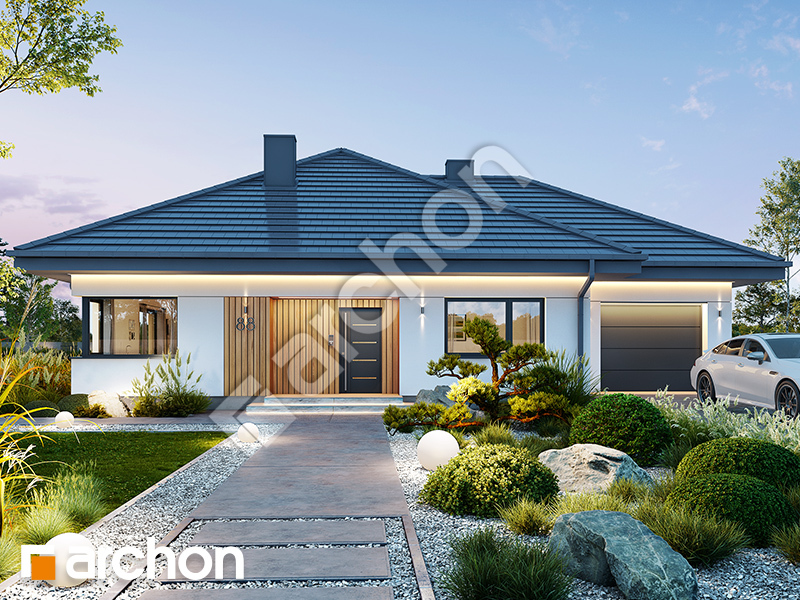 Dom w renklodach 38 (G) - wizualizacja 1