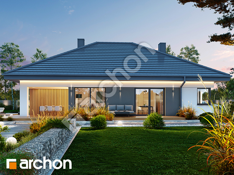 Dom w renklodach 38 (G) - wizualizacja 2