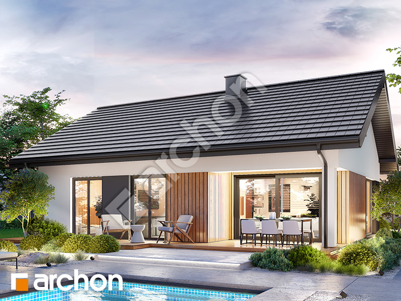 Dom w batawii (E) - wizualizacja 2