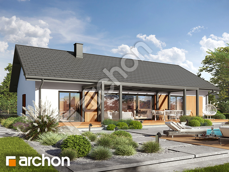 Dom pod hebanowcem 5 (GE) - wizualizacja 1