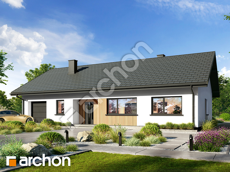 Dom pod hebanowcem 5 (GE) - wizualizacja 2