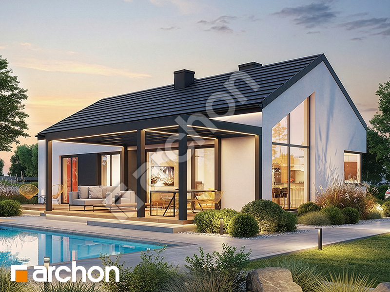 Dom w kruszczykach 32 - wizualizacja 2