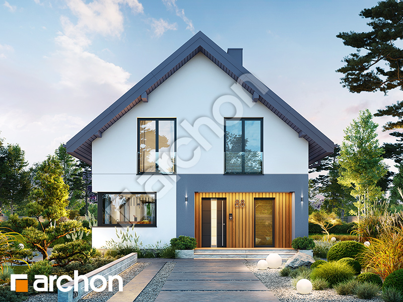 Dom w rododendronach 31 - wizualizacja 1