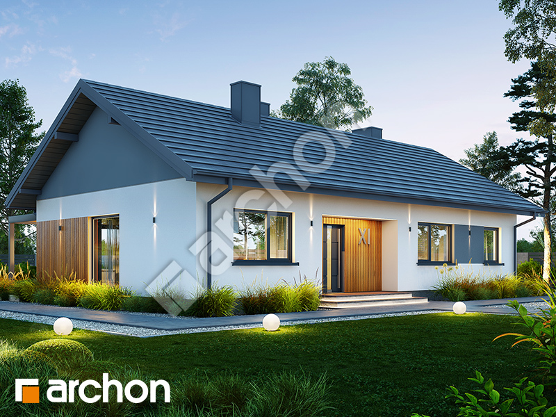 Dom w leszczynowcach 15 - wizualizacja 2