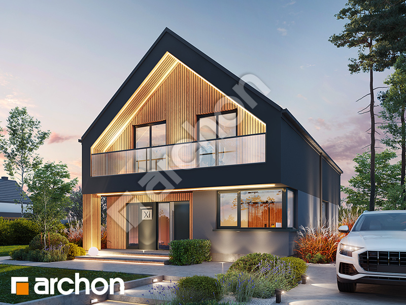 Dom w wiesiołkach 3 (E) - wizualizacja 2