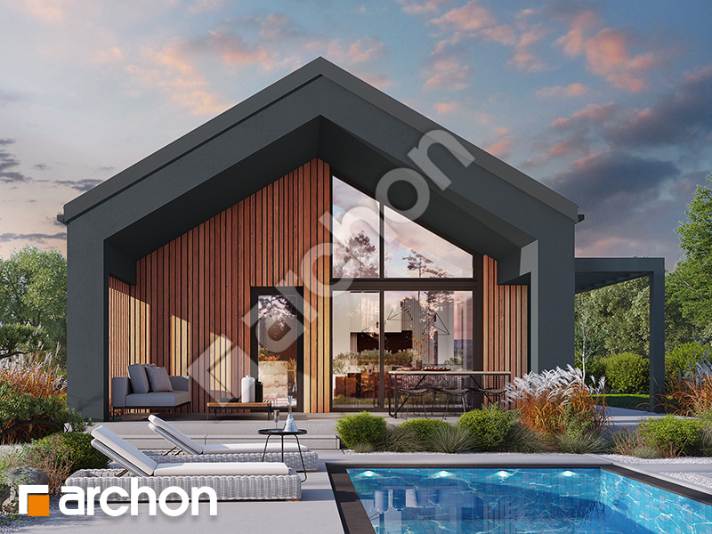 Dom w rarytasach 6 (E) - wizualizacja 1