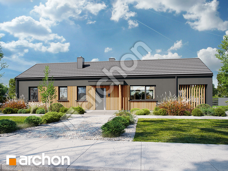 Dom w rarytasach 6 (E) - wizualizacja 2