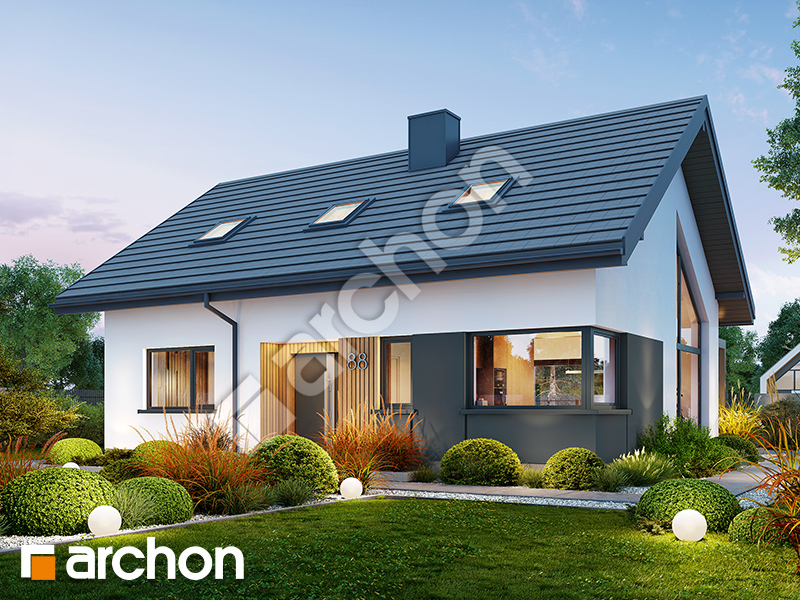 Dom w kotewkach 3 (E) - wizualizacja 1