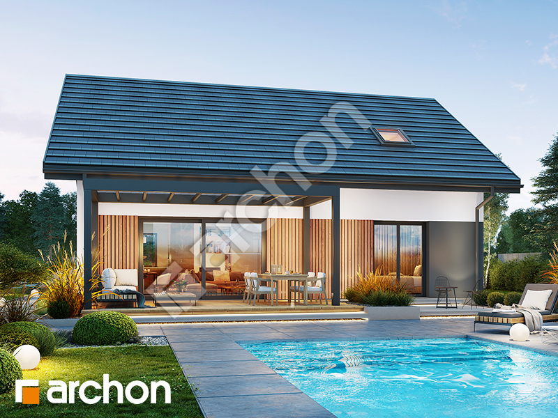 Dom w kotewkach 3 (E) - wizualizacja 2