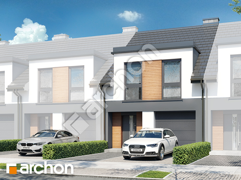 Dom w riveach 8 (GS) ver.2 - wizualizacja 1