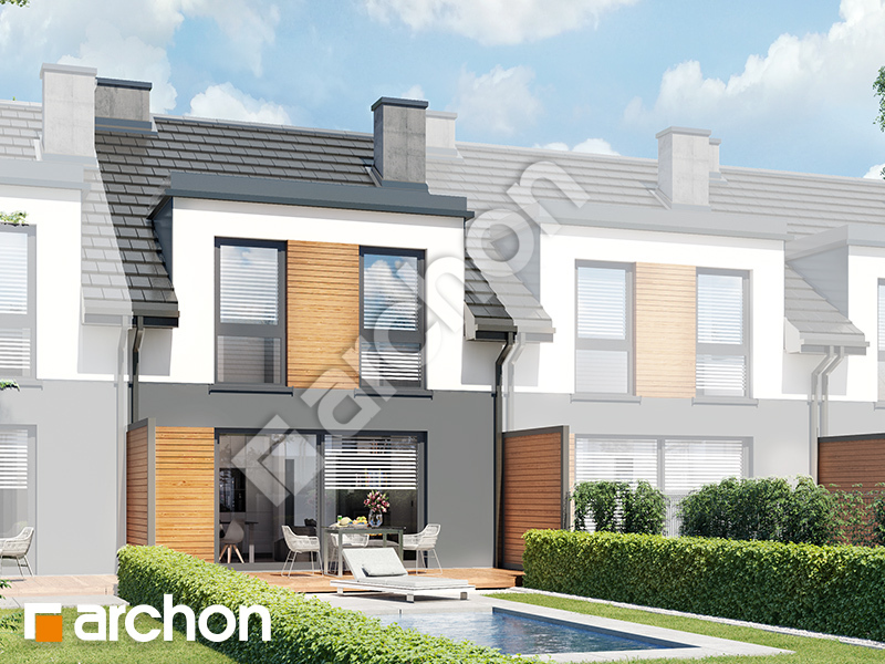 Dom w riveach 8 (GS) ver.2 - wizualizacja 2