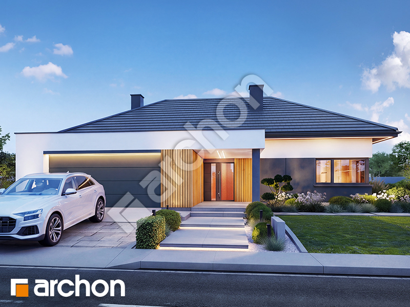 Dom w macierzankach 6 (G2) - wizualizacja 1