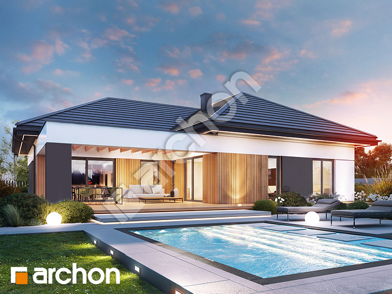 Dom w macierzankach 6 (G2) - wizualizacja 2