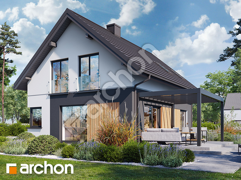 Dom w nieszpułkach - wizualizacja 1