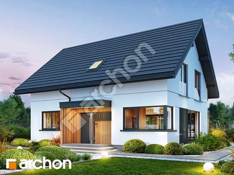 Dom w beniaminkach (E) - wizualizacja 1