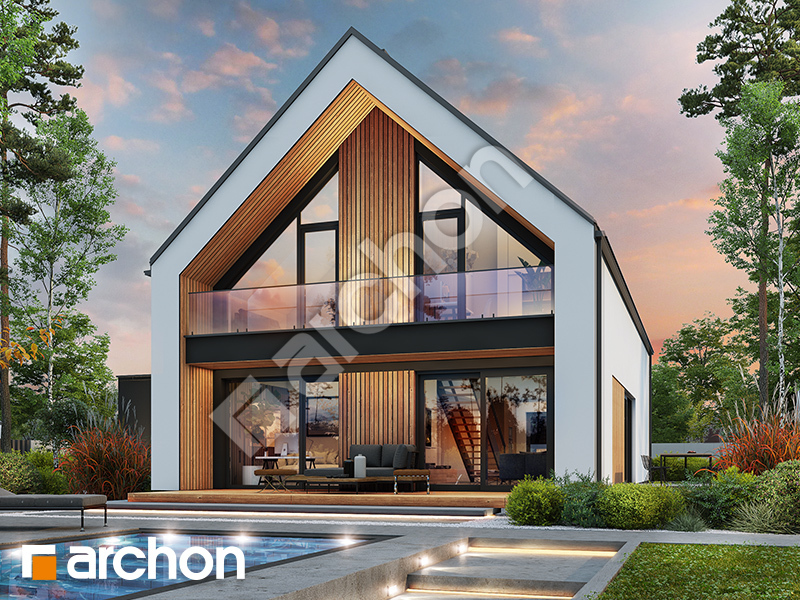 Dom w jaskrzynach 3 (G2E) - wizualizacja 2