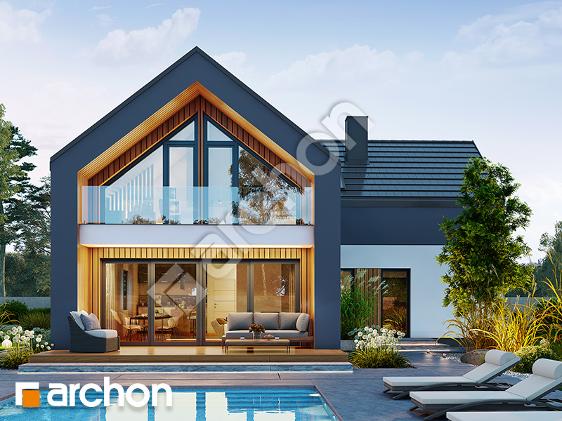 Dom w scewolach (GE) - wizualizacja 2