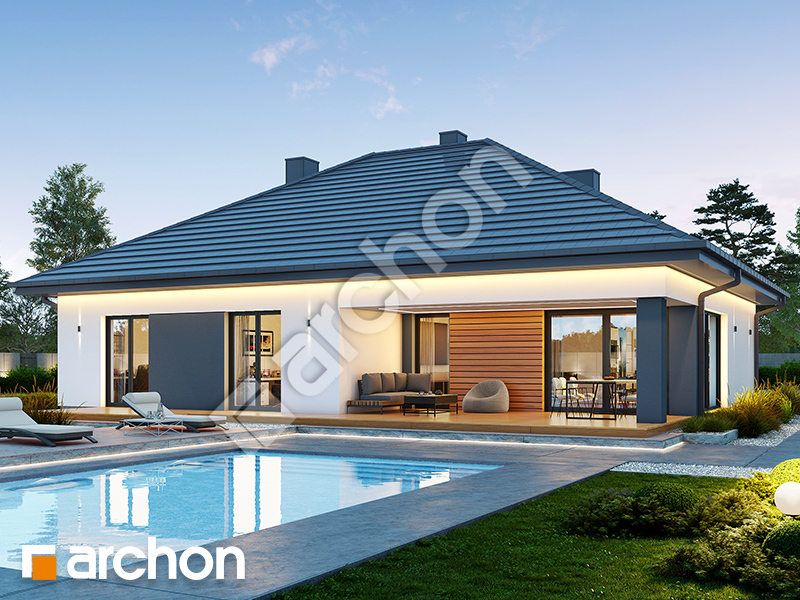 Dom w litodorach - wizualizacja 2