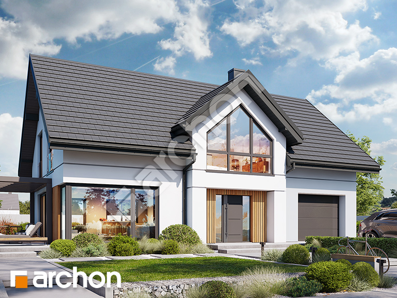 Dom w balsamowcach 22 (G) - wizualizacja 1