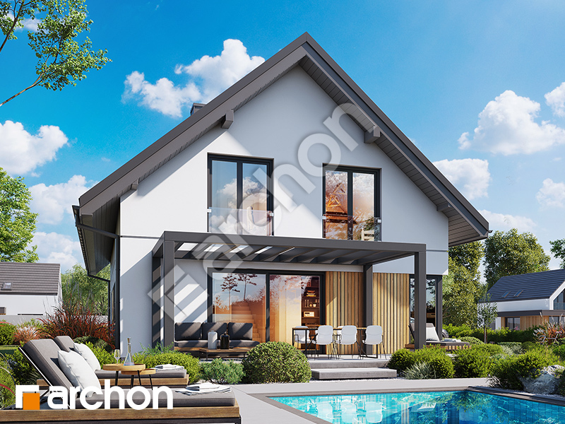 Dom w balsamowcach 22 (G) - wizualizacja 2