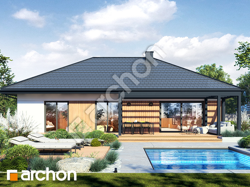 Dom w tymotkach 2 (E) - wizualizacja 2