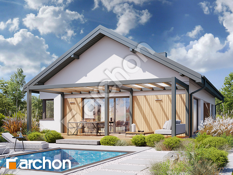 Dom w lipiennikach 11 - wizualizacja 1