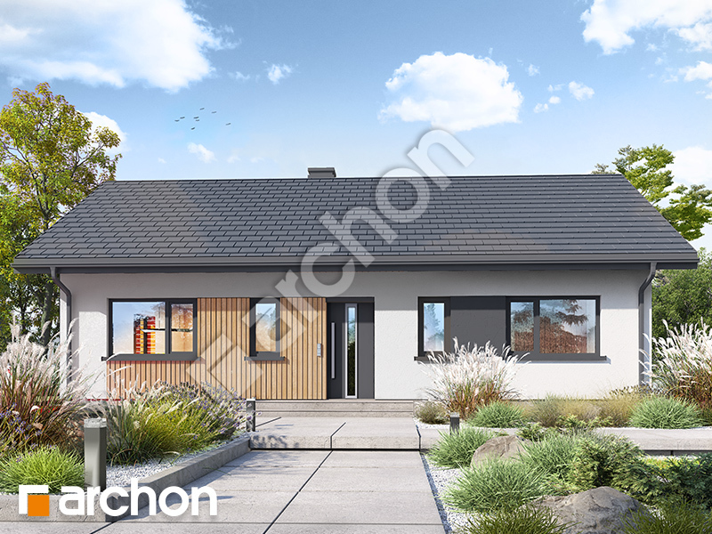 Dom w kruszczykach 22 (E) OZE - wizualizacja 1