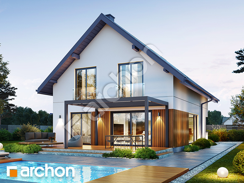 Dom w anyżku 7 (E) OZE - wizualizacja 2