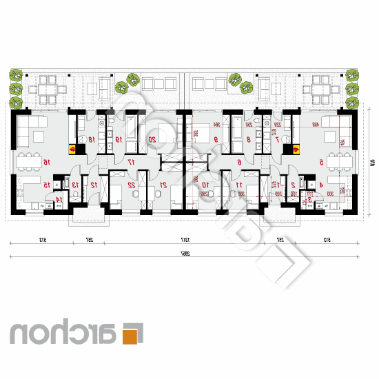 Dom w kruszczykach 5 (R2) | rzut parteru