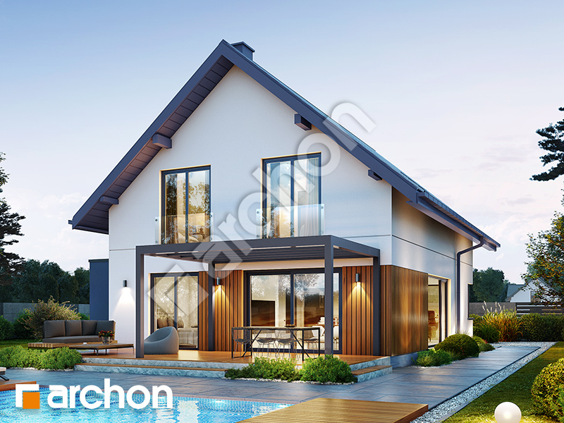 Dom w anyżku 7 (GE) - wizualizacja 2