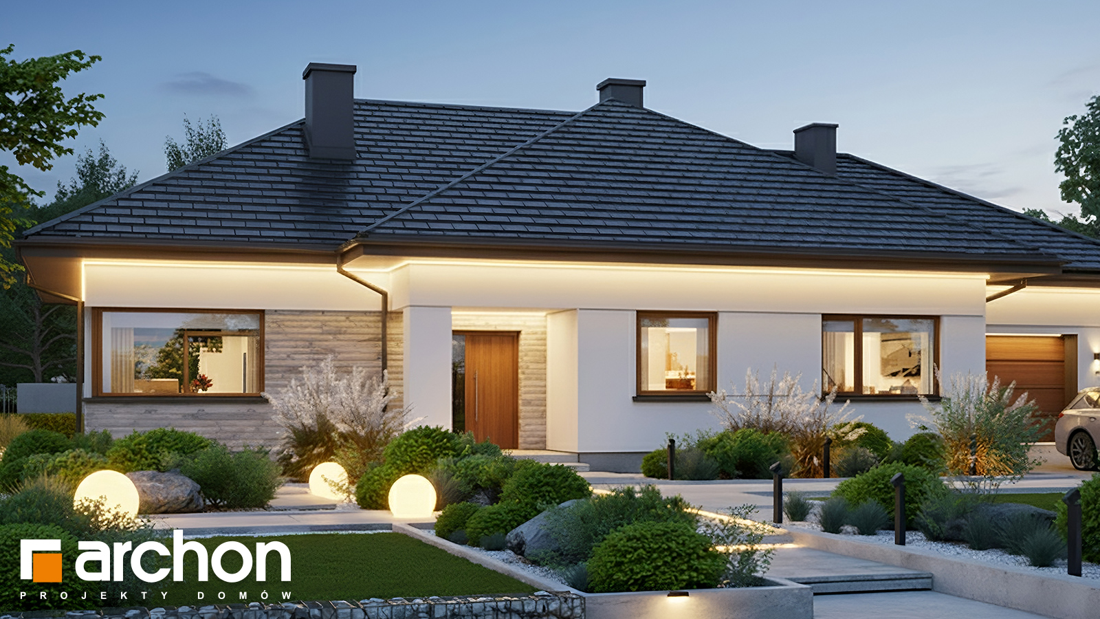 Dom w przebiśniegach 24 (G) - stylizacja 1