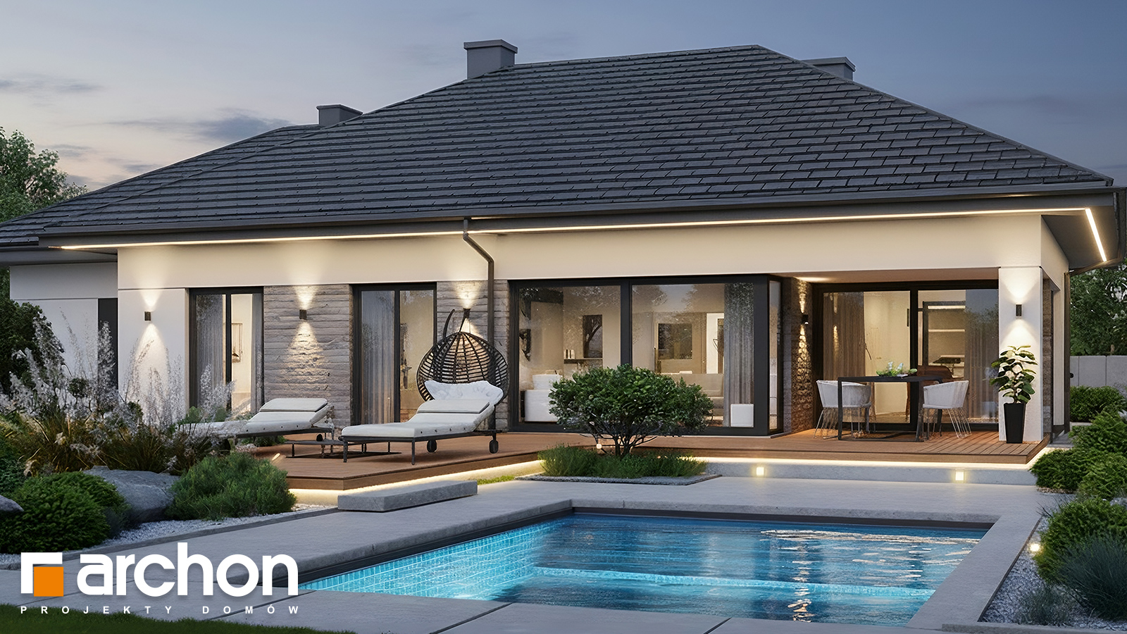 Dom w przebiśniegach 24 (G) - stylizacja 2