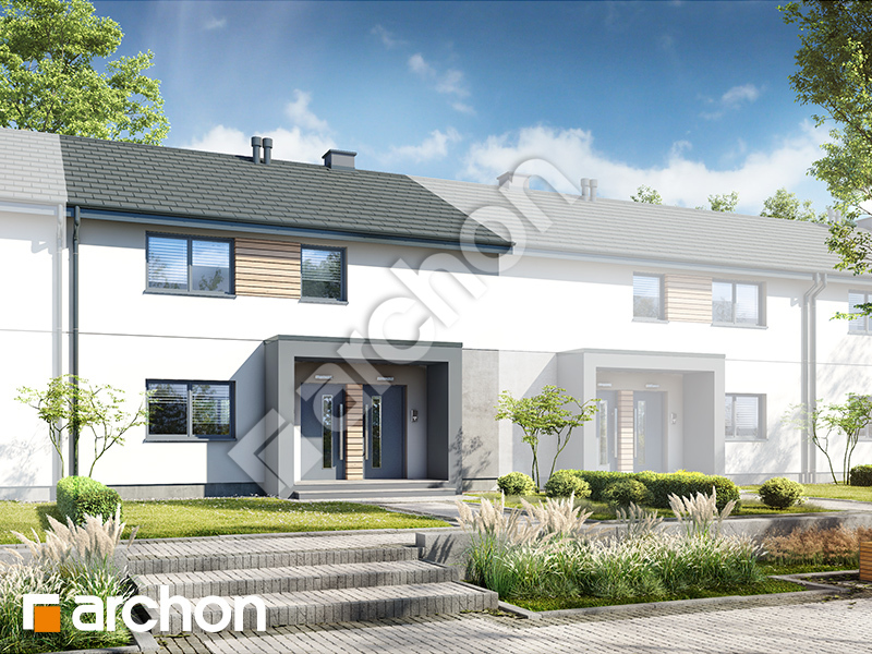 Dom w pileach  (R2SE) ver.2 - wizualizacja 1