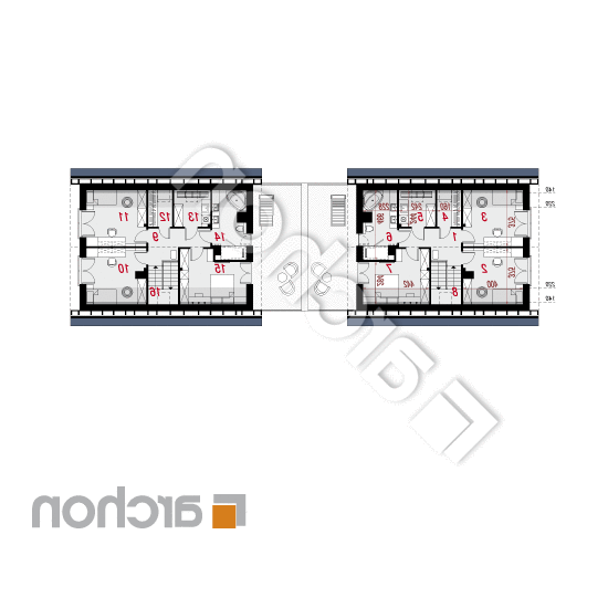 Dom w malinówkach 14 (GR2) | rzut poddasza