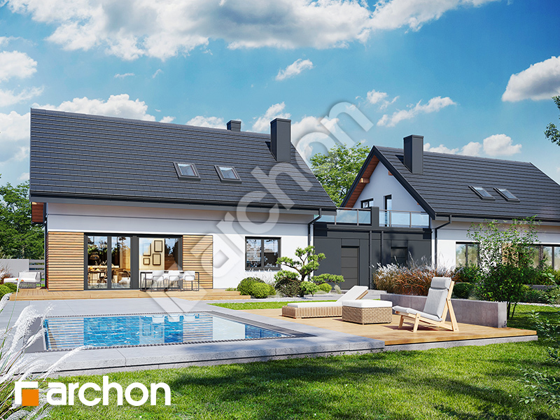 Dom w malinówkach 14 (GR2) - wizualizacja 1