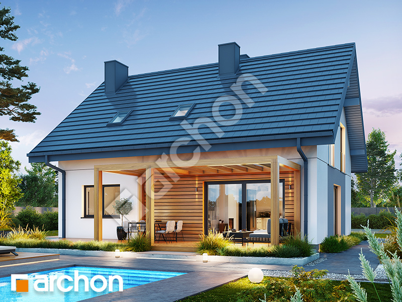 Dom w lucernie 22 - wizualizacja 2