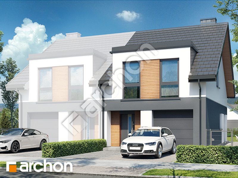 Dom w riveach 8 (GB) ver.2 - wizualizacja 1